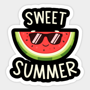 Sweet Summer Watermelon Lover Summer T-shirt Sticker